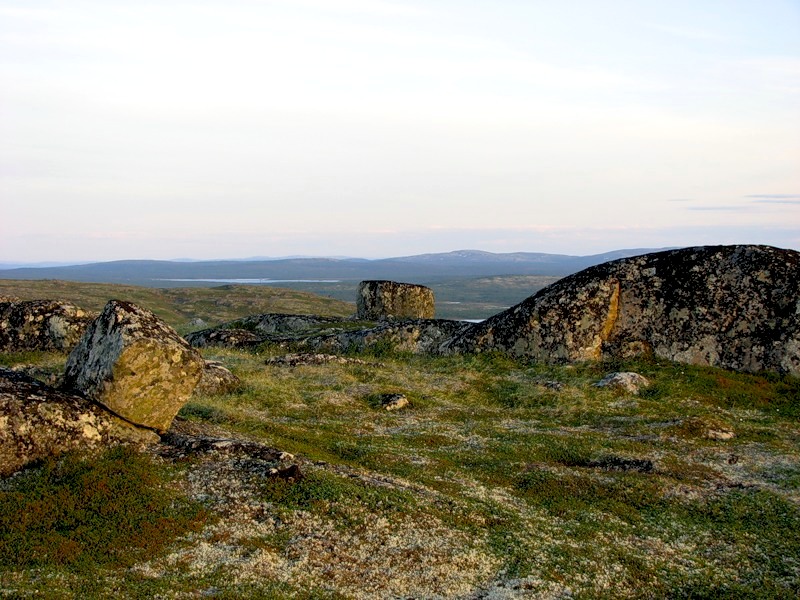 příroda v okolí města Murmansk