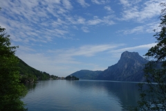 jezero v Alpách