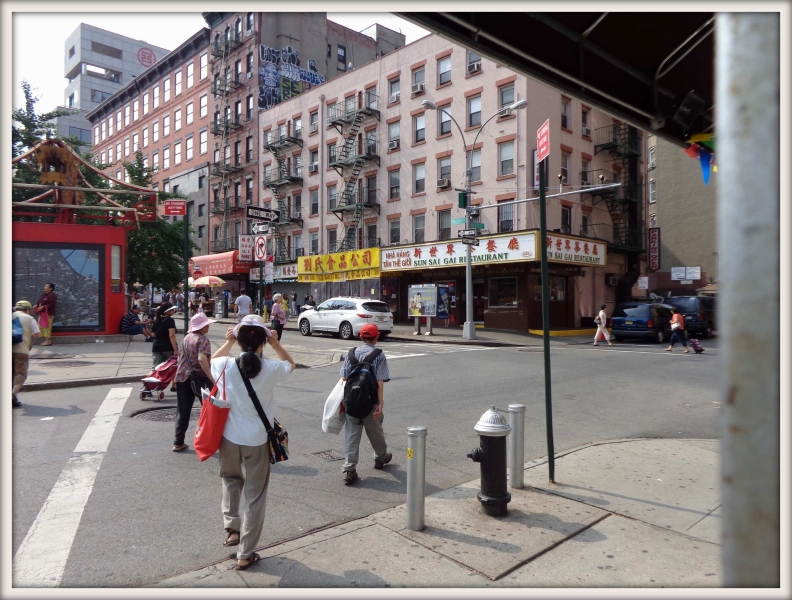 čínská čtvrť v New Yorku