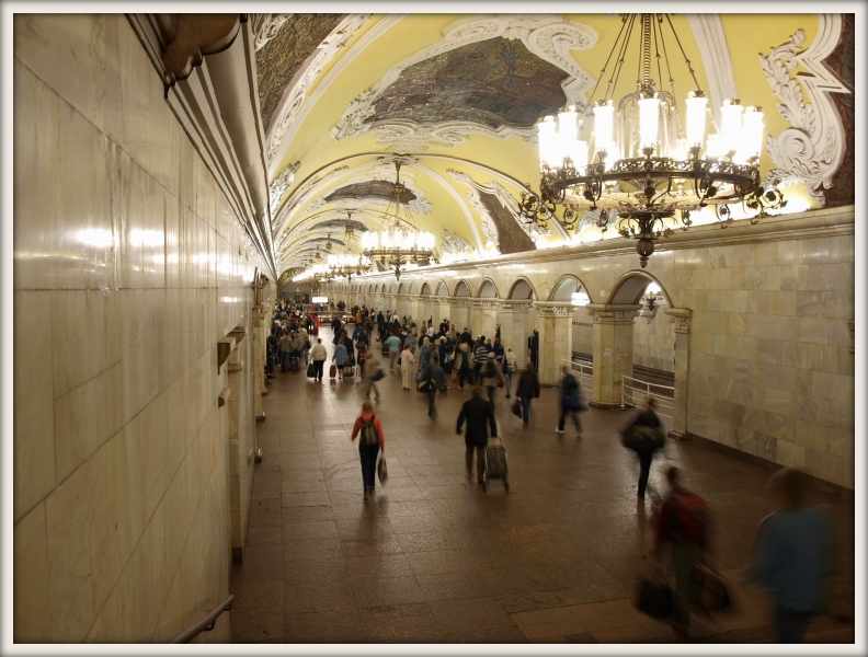 metro v Moskvě