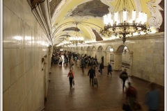 metro v Moskvě